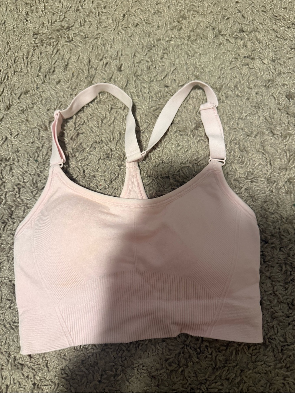 Target Light Pink Seamless Sports Bra - Soft Support